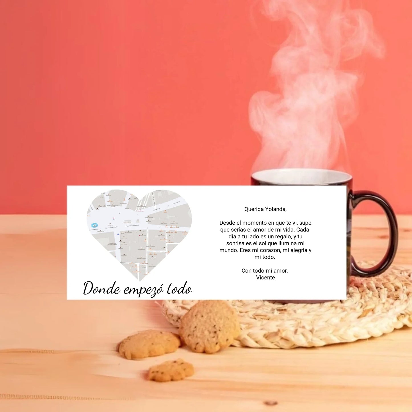 Taza mágica personalizada de 325 ml