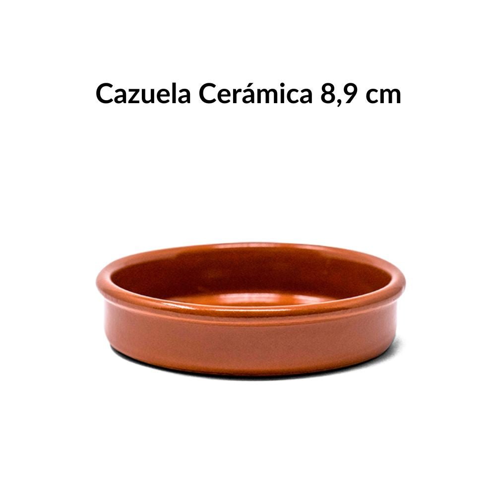 Cazuela de barro 8,9 cm – Tradición en miniatura
