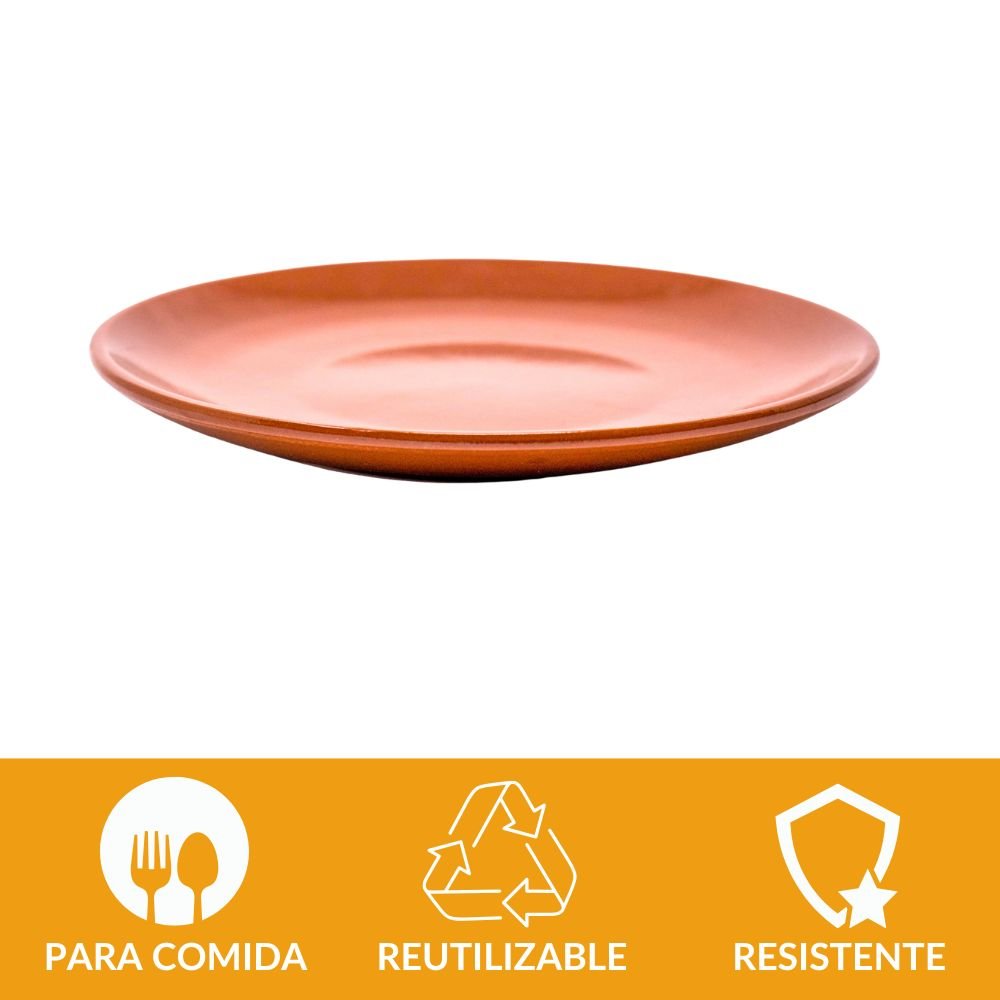 platos y vajillas barro
