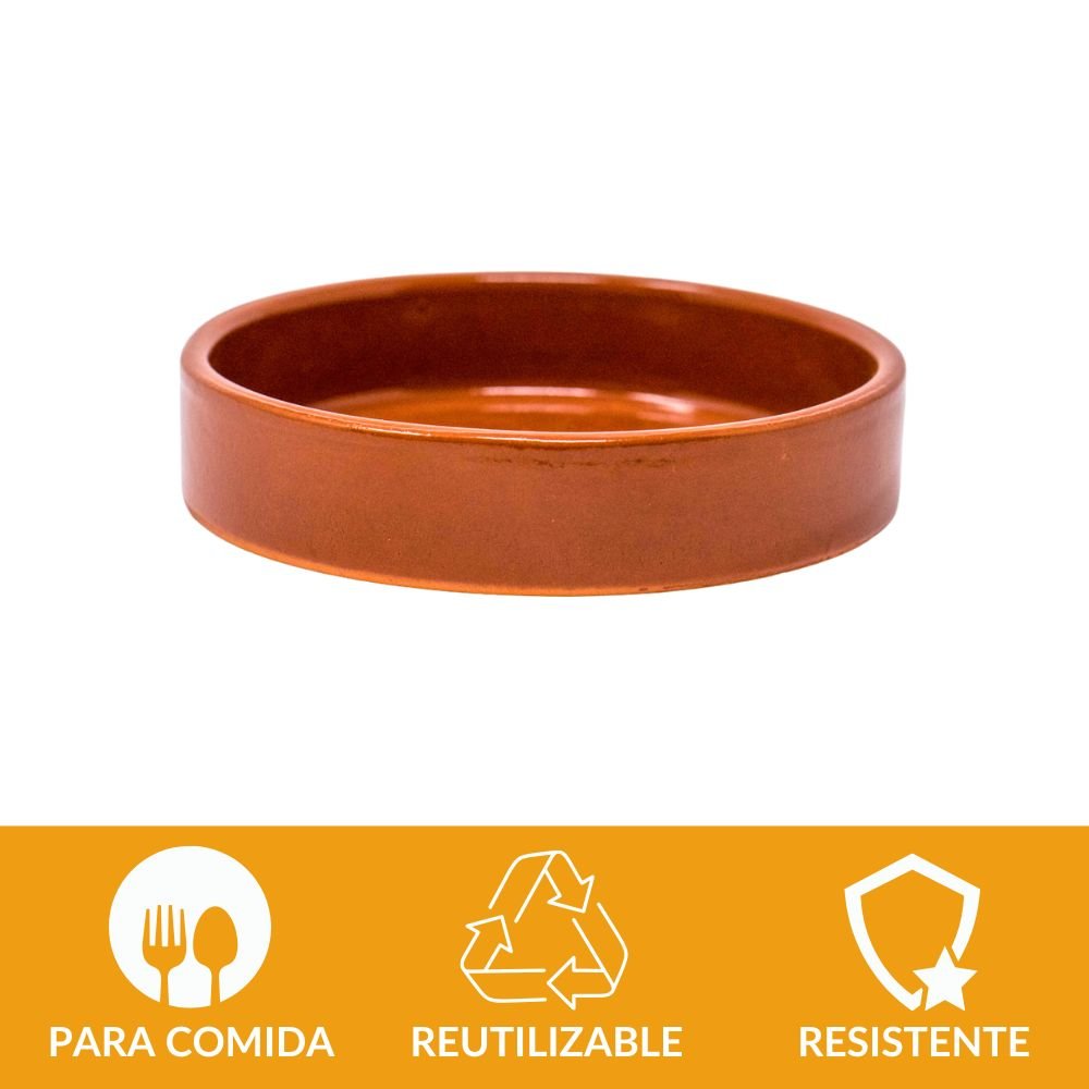 Tartera de barro 10 cm