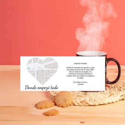 Taza mágica personalizada de 325 ml
