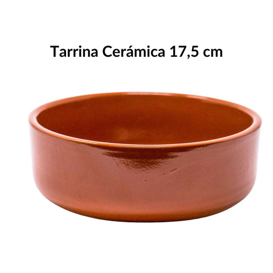Bol de barro 17 cm | Ensaladera artesanal de terracota
