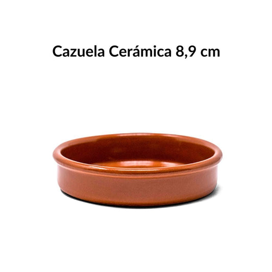 Cazuela de barro 8,9 cm – Tradición en miniatura