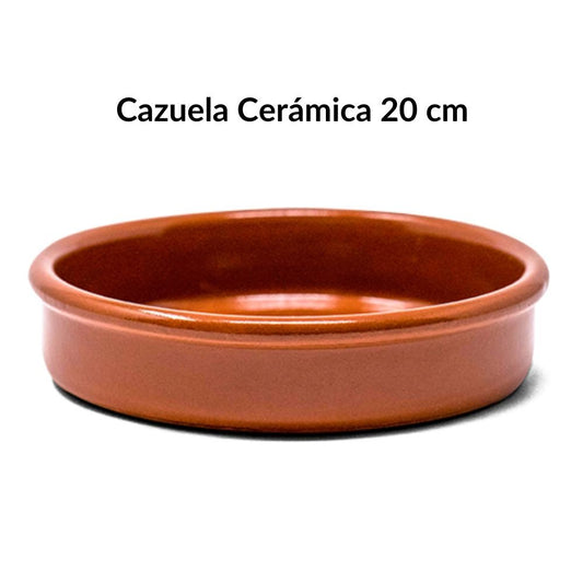 Cazuela de Barro de 20 cm