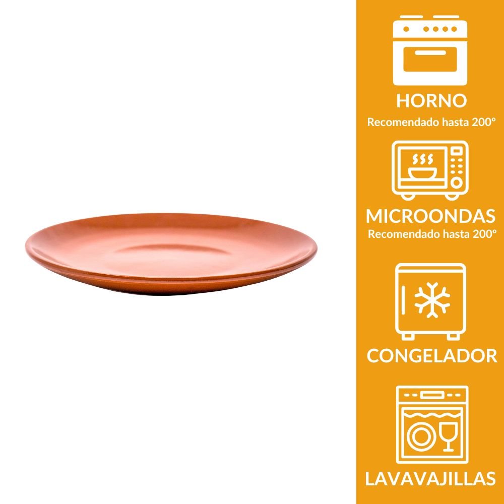 vajillas y platos barro